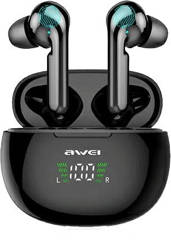AWEI słuchawki Bluetooth 5.0 T15P TWS + stacja dokująca czarny/black