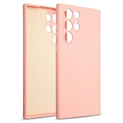 Beline Etui Silicone Samsung S22 Ultra Różowy