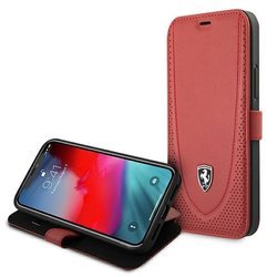Etui Ferrari Off Track Perforated Do iPhone 12 Pro Max, Hardcase (Red)