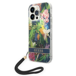 Etui Guess Flower Strap Do iPhone 14 Pro Max