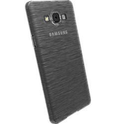 Etui Krusell FrostCover do Samsung Galaxy A7 2015 - czarne przeżroczyste