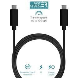 Kabel Puro USB Typ-C Charge And Sync Cable 3A 1M Czarny