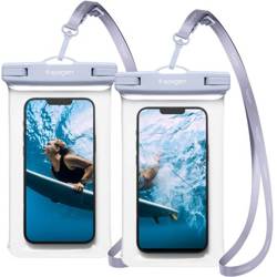 Spigen A601 Universal Waterproof Case 2-Pack Aqua