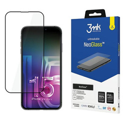 Szkło 3MK Neoglass Black Do iPhone 15 Pro