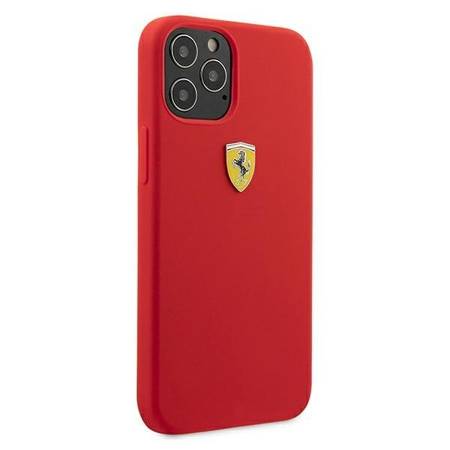 Etui Ferrari On Track Silicone Do iPhone 12/Pro, Hardcase