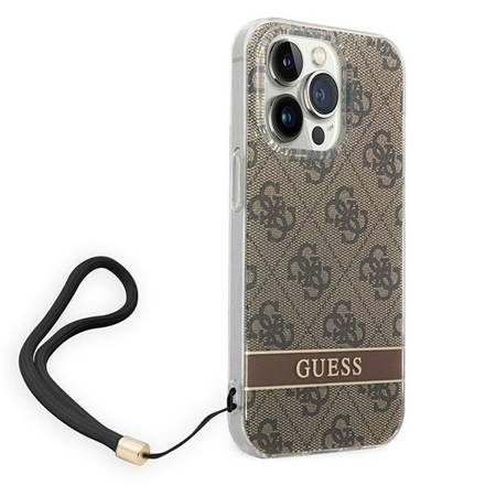 Etui Guess 4G Print Strap Do iPhone 14 Pro Max