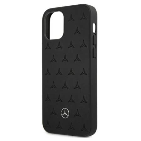 Etui Mercedes Leather Stars Do iPhone 12 Pro Max