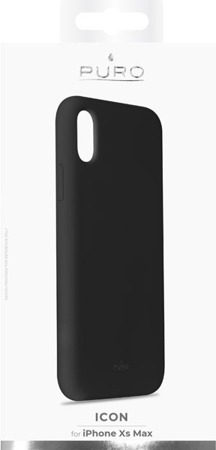 Etui PURO ICON COVER do Apple iPhone XS Max - czarne