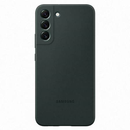 Etui Samsung Silicone Cover - Galaxy S22+ Plus (Zielone)
