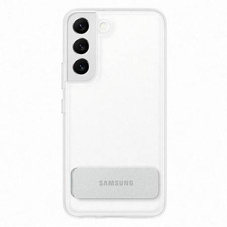 Etui Samsung do S22 S901 Transparent Clear Standing Cover