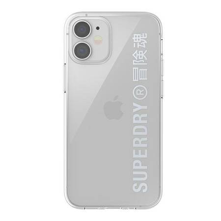 Etui Superdry Snap Do iPhone 12 Mini Compostab Le Case, Silver