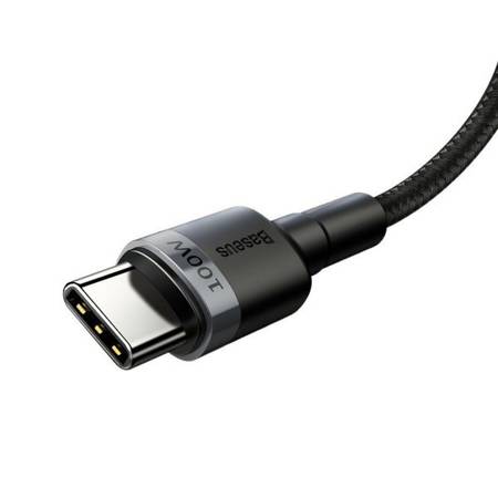 Kabel Baseus Qc3.0 Type-C Cable 200Cm, Black, 100W
