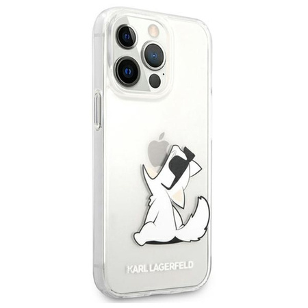 Karl Lagerfeld Choupette Fun - Etui iPhone 13 Pro Max (Przezroczysty)