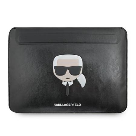 Karl Lagerfeld Ikonik Sleeve - Etui Na Notebook 16" (Czarny)