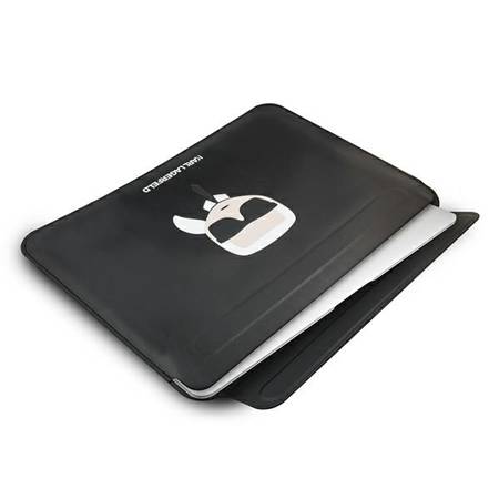 Karl Lagerfeld Ikonik Sleeve - Etui Na Notebook 16" (Czarny)