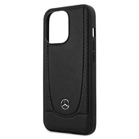 Mercedes Leather Urban - Etui iPhone 13 Pro (Czarny)
