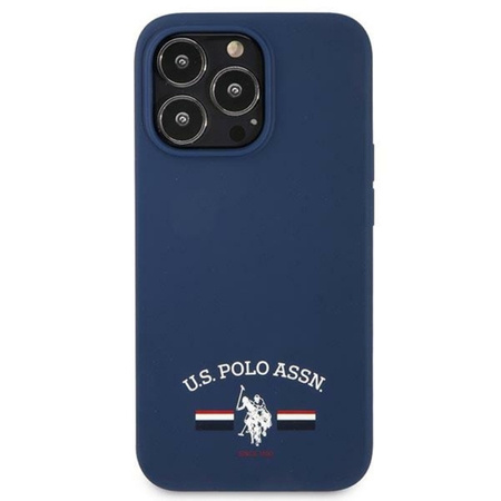 Us Polo Assn Silicone Logo - Etui Do iPhone 13 Pro