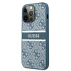 Etui Guess 4G Printed Stripe - iPhone 13 Pro (Niebieski)