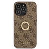 Guess 4G Ring Case - Etui iPhone 13 Pro Max (Brązowy)