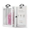 Karl Lagerfeld Signature Glitter Case - Etui iPhone 11 (Pink Floatting Charms)