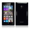Silikonowe Etui Terrapin Black Do Nokia Lumia 435